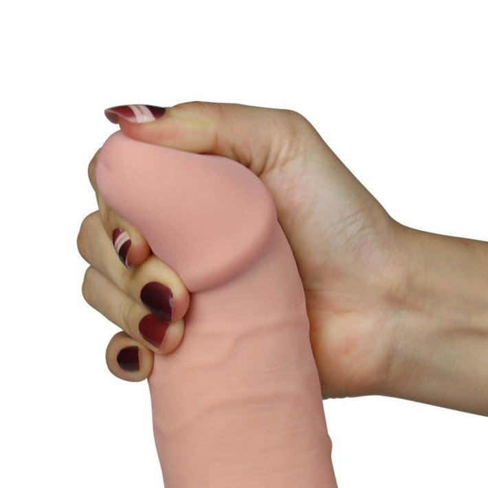 Vibrator Realistic The Ultra Soft Dude, Natural, 21 Cm 6