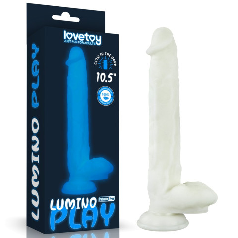 Pagina 9 - Dildouri Realistice, Dildo Fosforescent Lumino Play, Alb, 26 Cm, pasiune.ro
