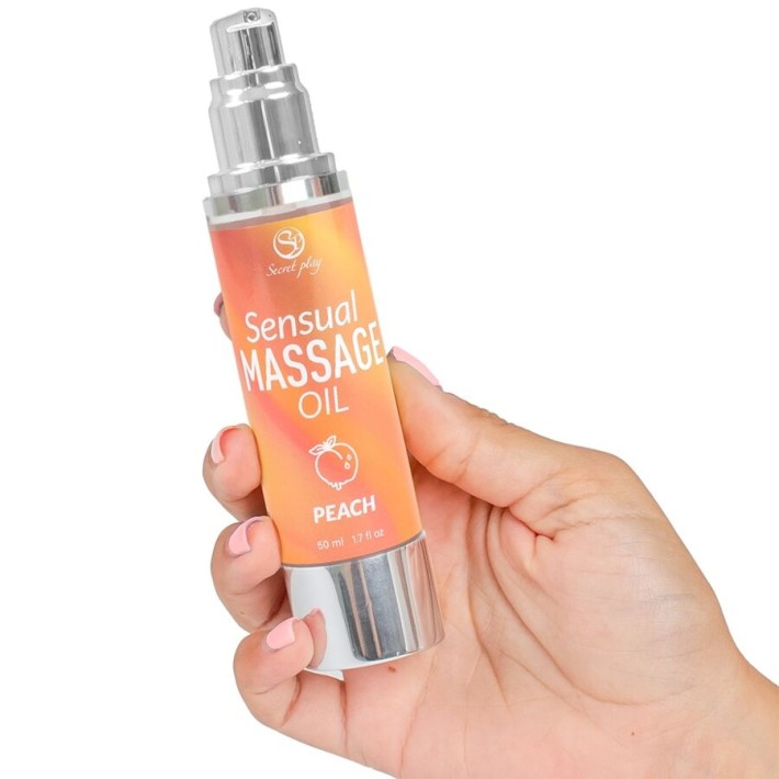 Ulei De Masaj Secretplay Aroma Piersica 50 Ml 2
