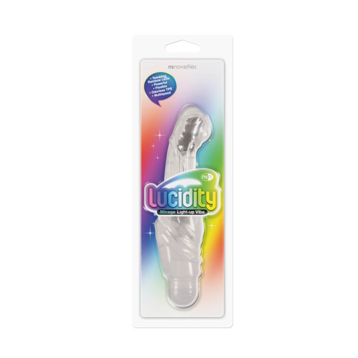 Vibrator Lucidity Mirage Light-up, 17.5 Cm 2