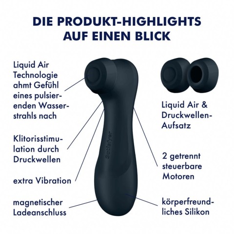 Pagina 2 - Vibratoare Clitoridiene, Vibrator Clitoridian Pro 2 Generation 3 Liquid Air, Negru, pasiune.ro