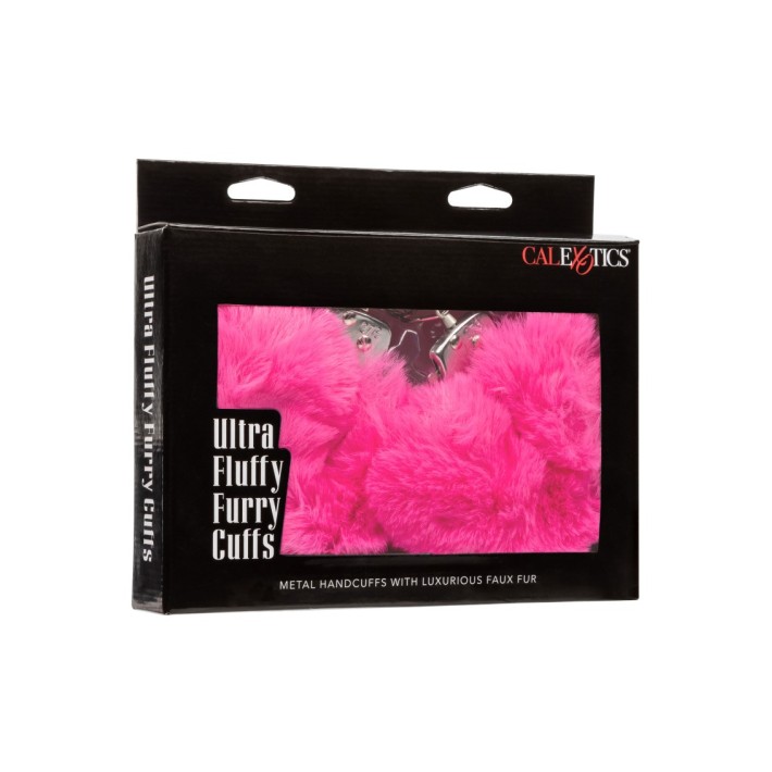 Catuse Pufoase Fluffy Furry Fucsia 4