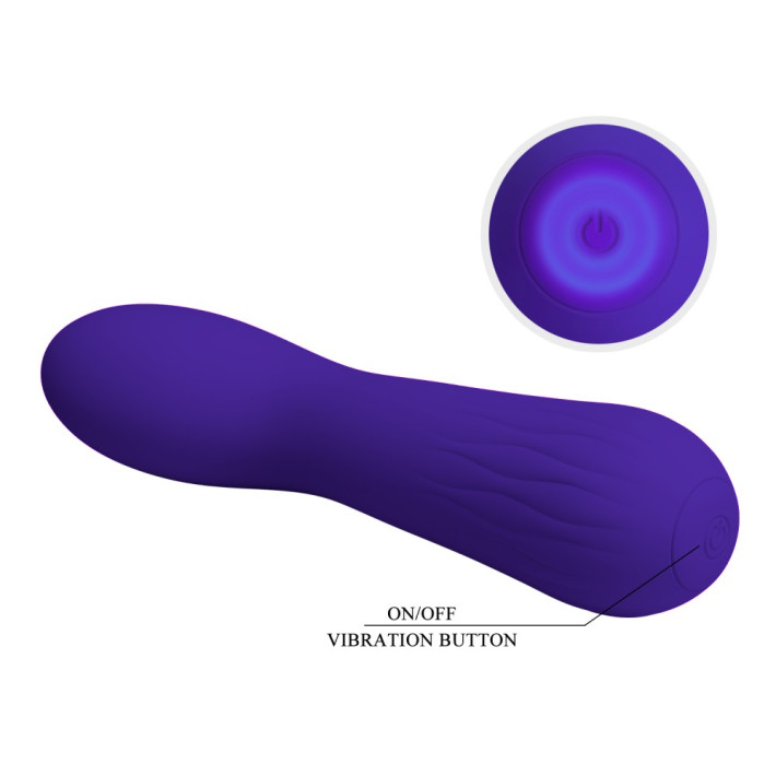 Vibrator Punctul G Faun, Indigo, 15 Cm 2