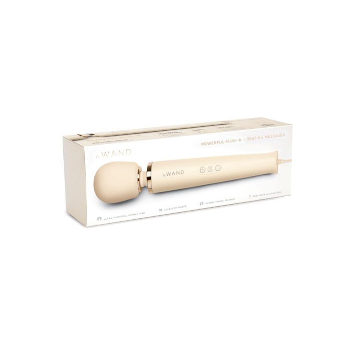 Vibrator Le Wand Plugin Massager Nude 5