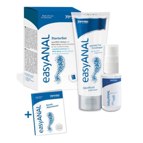 spray, Set Easyanal: Spray Anal Relax, 30 Ml + Lubrifiant Anal, 80 Ml, pasiune.ro