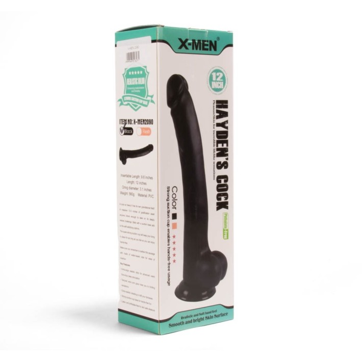 Dildo Clasic Hayden’s, Natural, 30.5 Cm 4