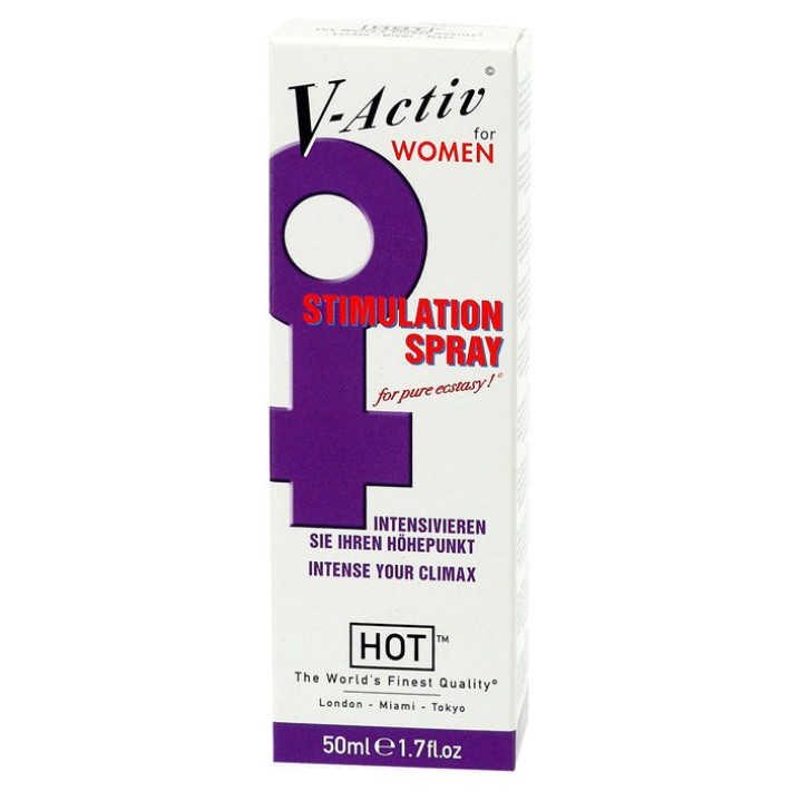 Spray Stimulator Pentru Femei V-activ, 50 Ml 2