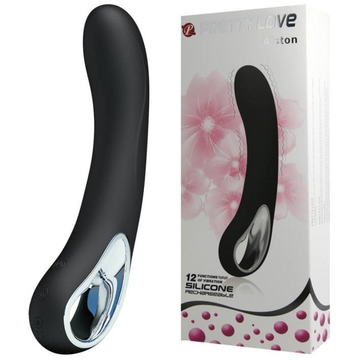 Vibrator Alston, Negru, 19.5 Cm 2