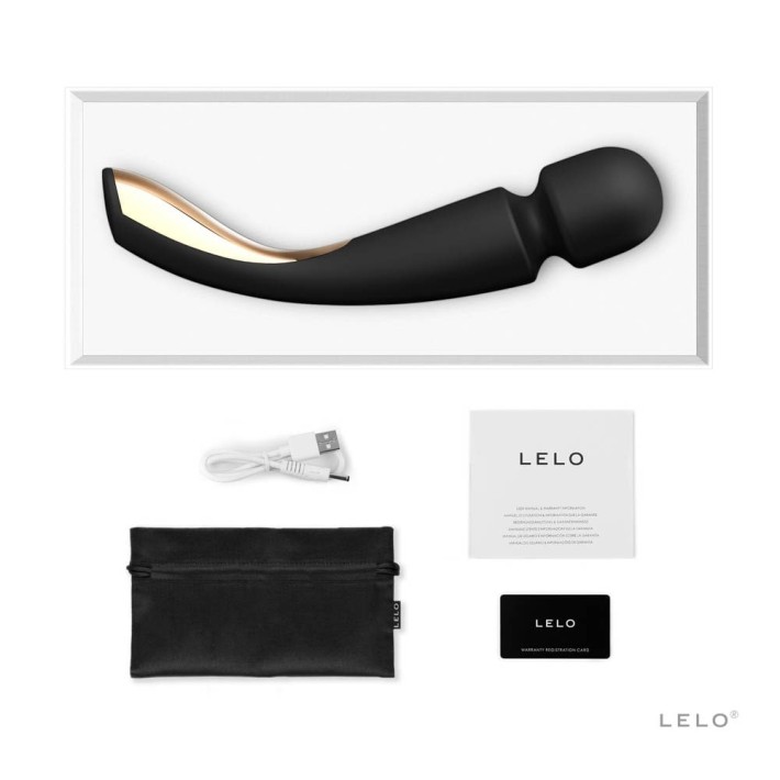 Vibrator Bagheta Smart Wand 2, Medium, Negru 11