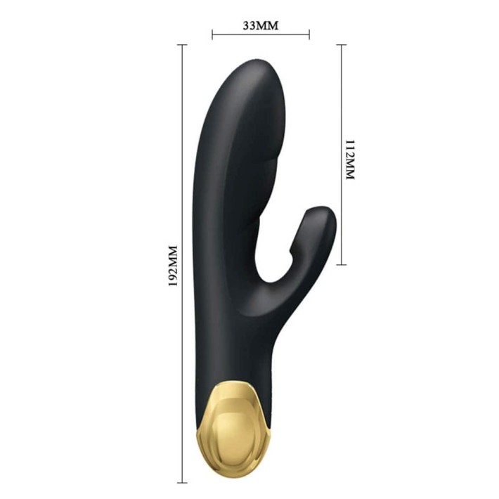 Vibrator Special Cu Suctiune Royal Pleasure Naughty Play, 19 Cm 3