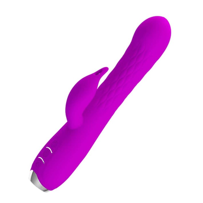Vibrator Cu Rotatii Molly, Mov, 20.5 Cm 4