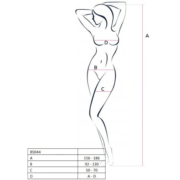 Bodystocking Passion Bs044 Alb 2