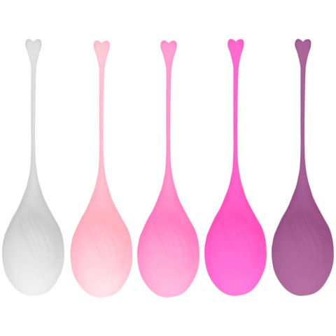 Bile vaginale, Set 5 Bile Pentru Exercitii Kegel Ohmama, pasiune.ro