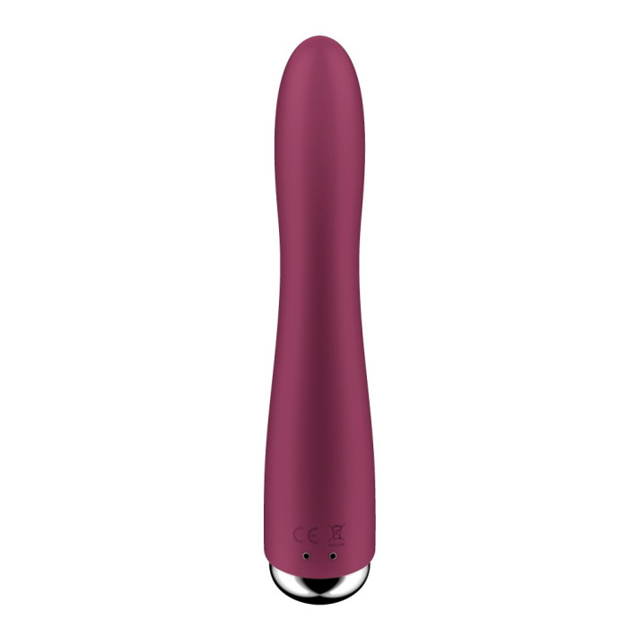 Vibrator Cu Rotatii Spinning Vibe 1, Rosu, 17,8 Cm 4