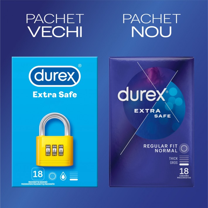 Prezervative Durex Extra Safe 18 Bucati 2
