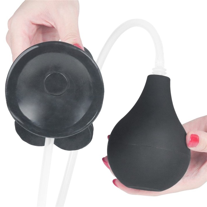 Dildo Clasic Cu Functie Ejaculare Squirting Extreme, Negru, 22.8 Cm 7