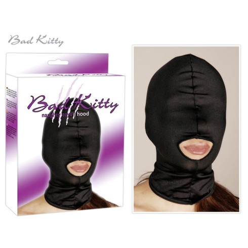 kitty, Masca-cagula Fetish, Negru, pasiune.ro
