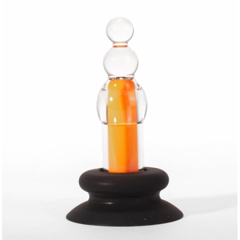 dop, Dop Anal Cu Vibratii, Transparent, 12 Cm, pasiune.ro