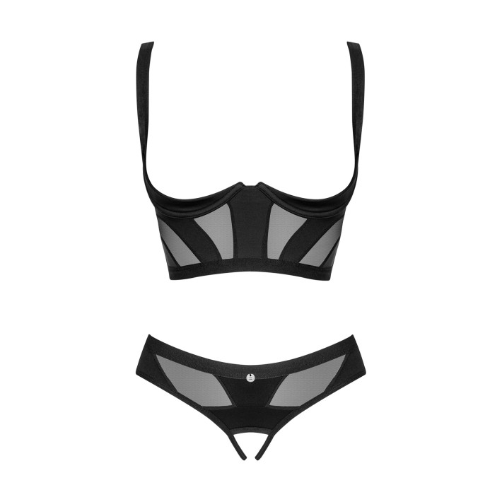 Chic Amoria 2-pcs Crotchless Set   Xs/s M/l, Xl/2xl, Xs/s 3