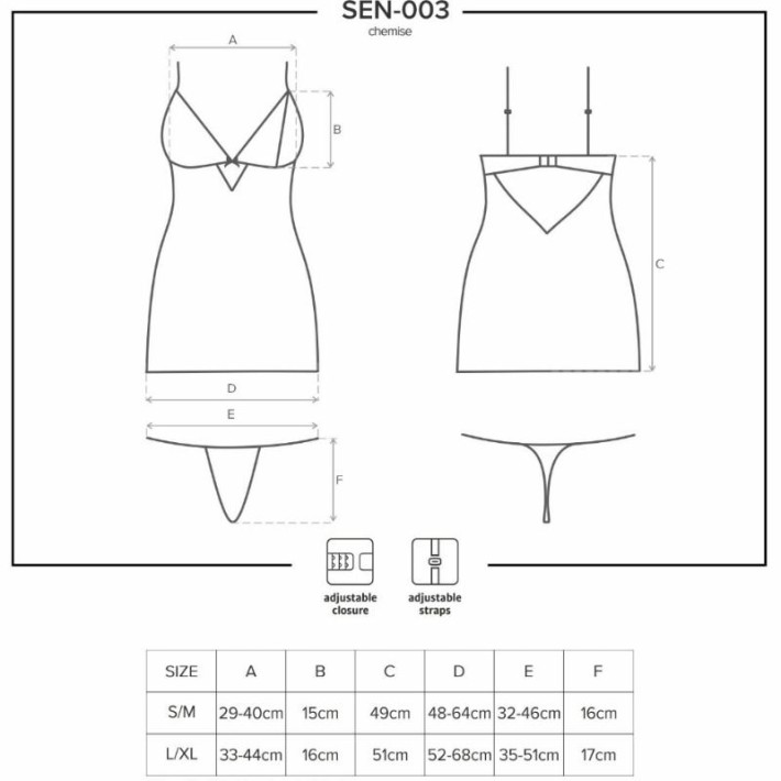 Babydoll Obsessive Sensual Sen-003 3