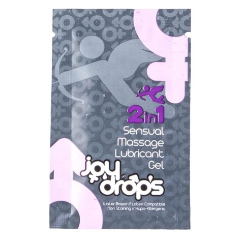 Lubrifianti & Geluri, 2 In 1 Lubrifiant/ Gel De Masaj Senzual, 5 Ml, pasiune.ro