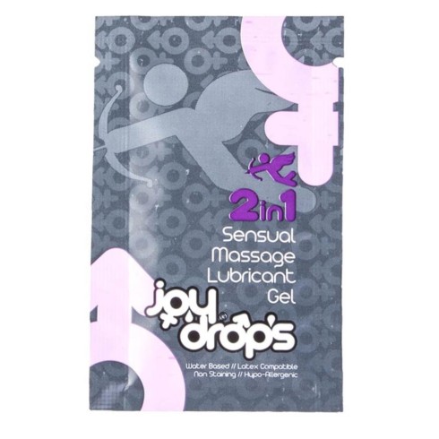 gel, 2 In 1 Lubrifiant/ Gel De Masaj Senzual, 5 Ml, pasiune.ro