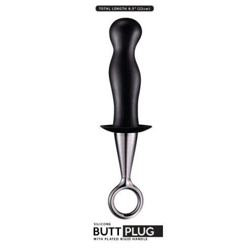 silicone, Dop Anal Ii, Negru, 12.5 Cm, pasiune.ro
