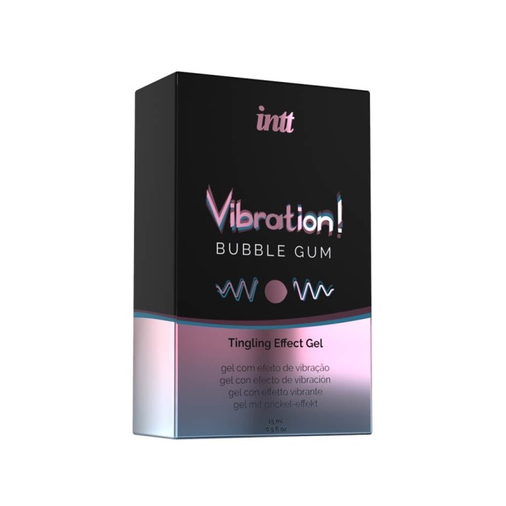 Gel Stimulant Cu Aroma Bubble Gum Vibration, 15 Ml 3