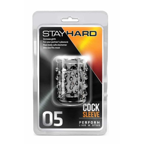 manson, Manson Penis Stay Hard Cock 05, Transparent, 5 Cm, pasiune.ro