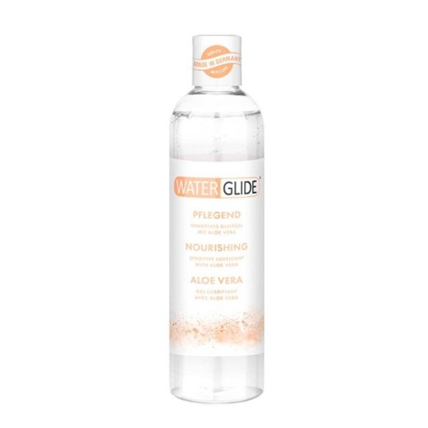 Waterglide, Lubrifiant Sensitive Cu Efect Hranitor Aloe Vera, 300 Ml, pasiune.ro