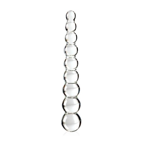 21, Dildo Clasic Din Sticla Icicles No. 02, pasiune.ro