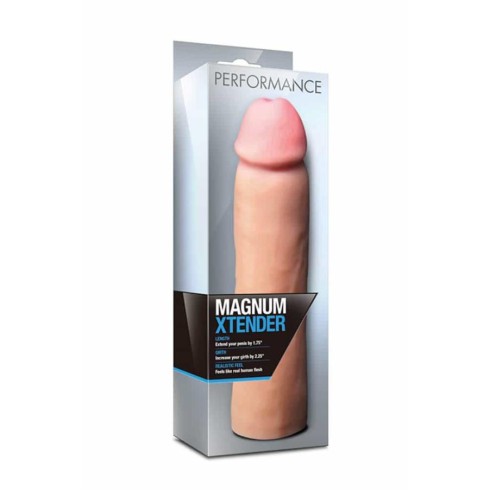 manson, Extensie/manson Penis Performance Magnum Xtender, Bej, +4.4 Cm, pasiune.ro