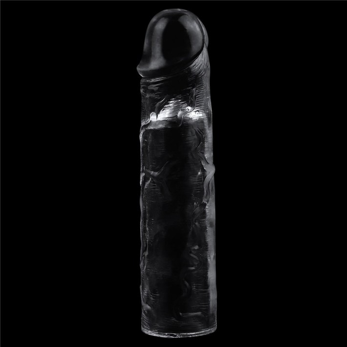Manson Penis Flawless Clear Penis Sleeve, Transparent,+5 Cm 4