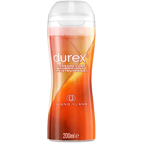 Durex, Lubrifiant Durex Play Massage 2 In 1 Sensual 200 Ml, pasiune.ro