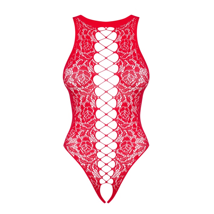 Body Sexy Din Dantela, Rosu, S/m/l
 3