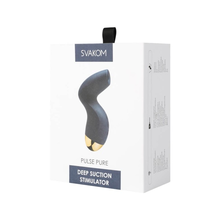 Vibrator Clitoridian Pulse Pure, Bleumarin 5