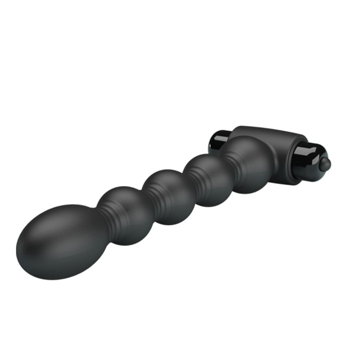 Vibrator Anal Lynn, Negru, 18 Cm 3