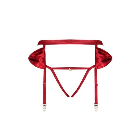 Portjartiere, Rubinesa Garter Belt & Crotchles Thong L/xl_b0o25_7 L/xl, S/m, pasiune.ro