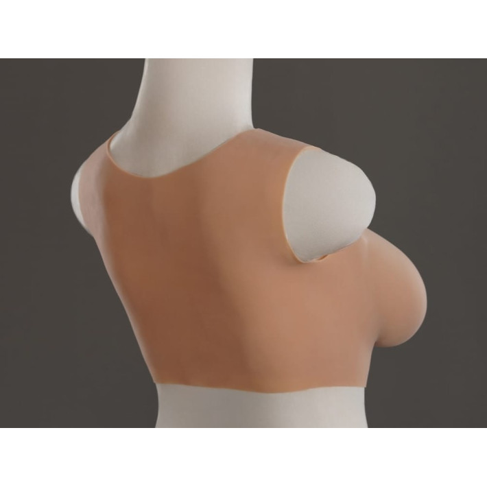 Realistic Silicone Breastplate C Cup 5