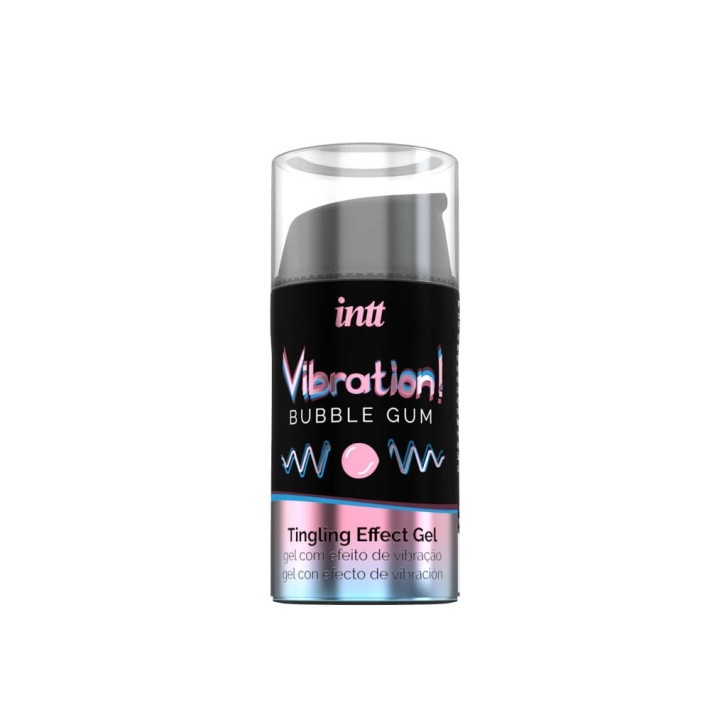 Gel Stimulant Cu Aroma Bubble Gum Vibration, 15 Ml 2