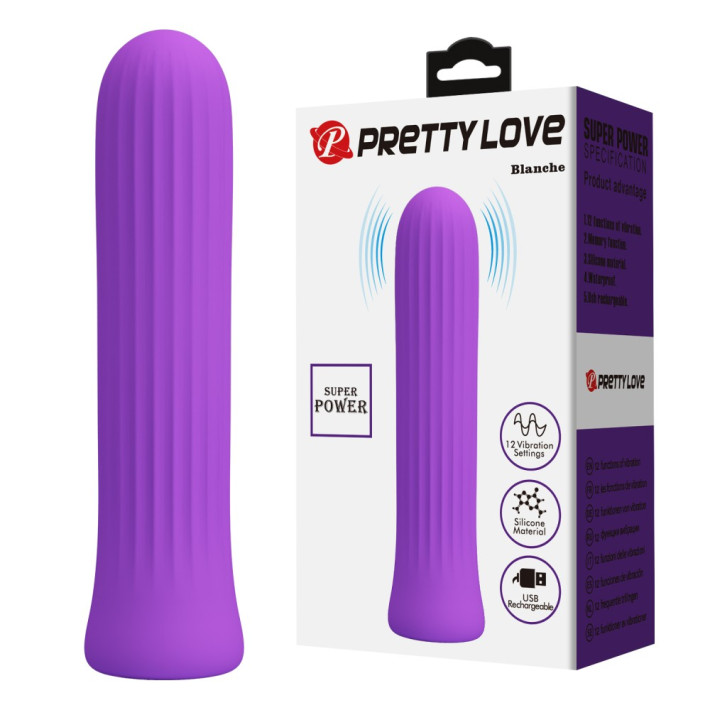 Vibrator Clasic Blanche, Mov Ii, 10 Cm 2