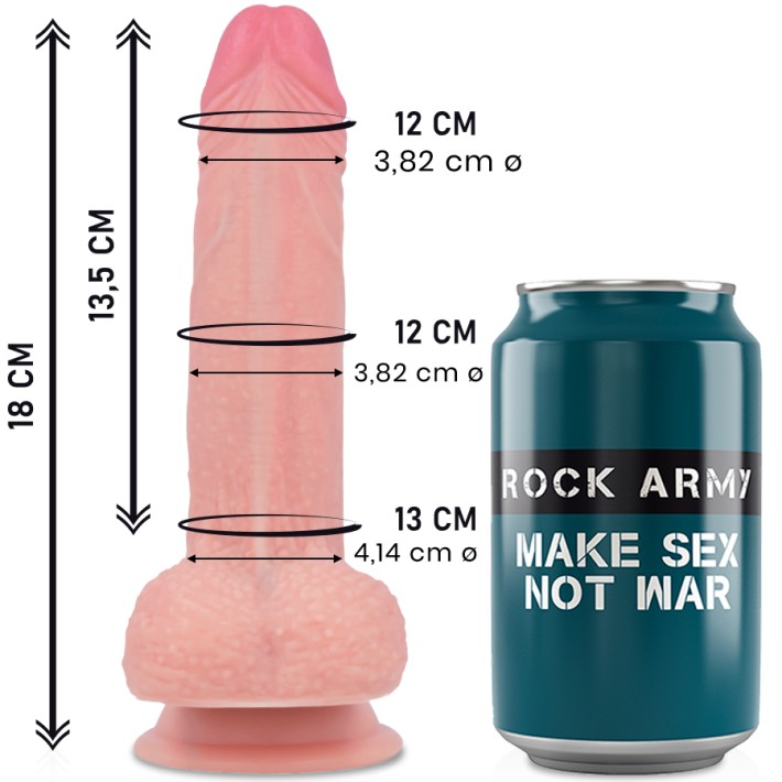 Dildo Rockarmy Mustang 18cm 3
