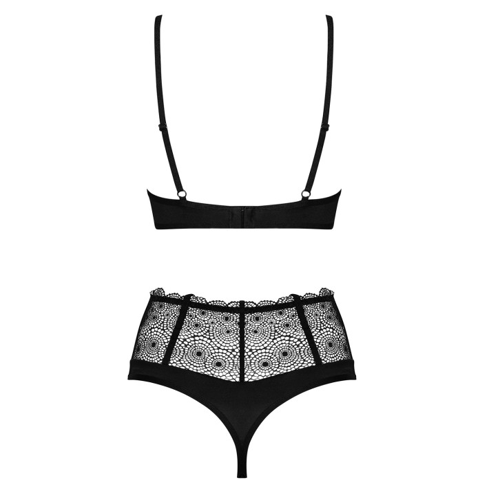 Sharlotte 2-pcs Set Black  S/m S/m 10