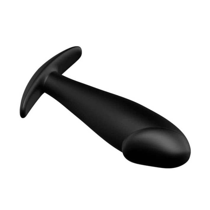 Dop Anal Cu Vibratii, Negru, 10 Cm 6