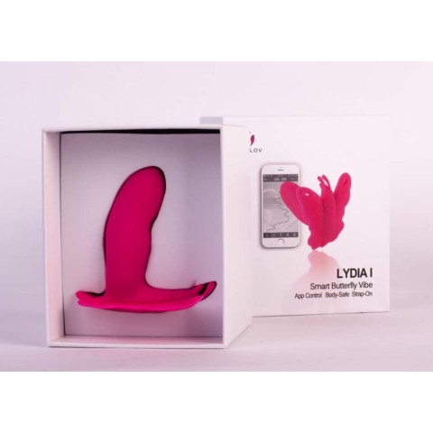 Realov, Vibrator Lydia I Smart Butterfly Vibe, Roz, pasiune.ro