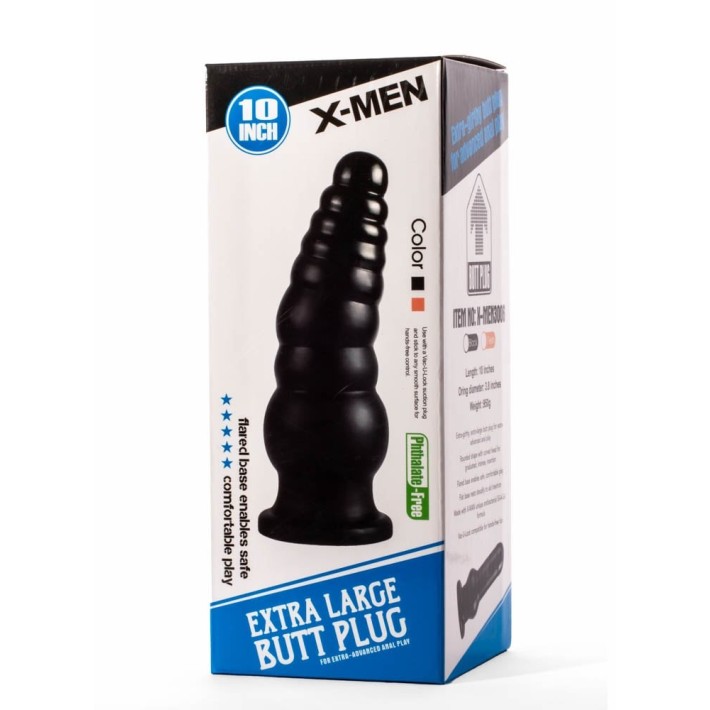 Dop Anal Extra Large Ii, Negru, 25 Cm 6