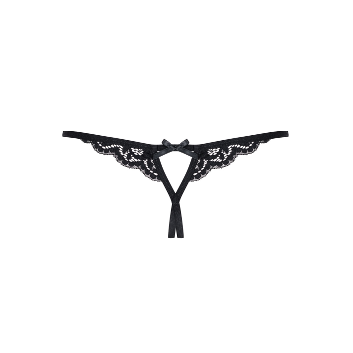 Chilotei Tanga Decupati Sexy, Negru, S/m 11
