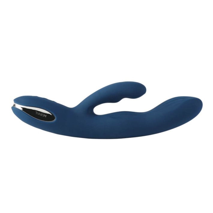Vibrator Rabbit Aylin, Albastru, 21.5 Cm 2