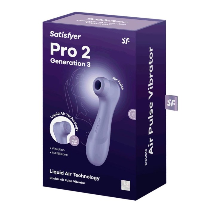 Vibrator Clitoridian Pro 2 Generation 3 Liquid Air, Lila 7