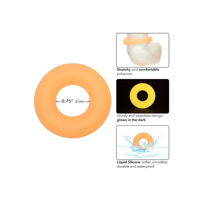 Inel Penis Fluorescent Calexotics Mediu 5